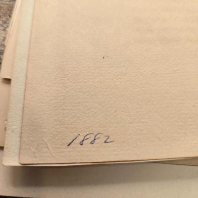 LOT 198: Pages of an Antique Artwork Book