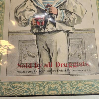 LOT 199: Vintage Advertisements for Hires, Moxie, and More