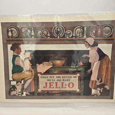 LOT 200: Vintage Advertisements with Maxfield Parish Artwork