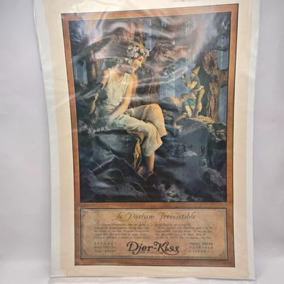 LOT 200: Vintage Advertisements with Maxfield Parish Artwork
