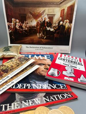 LOT 202: Centennial / Bicentennial Collectibles