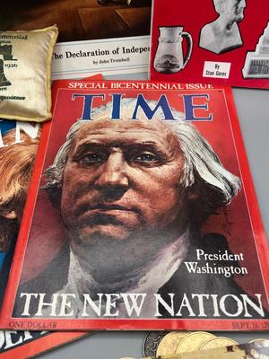 LOT 202: Centennial / Bicentennial Collectibles