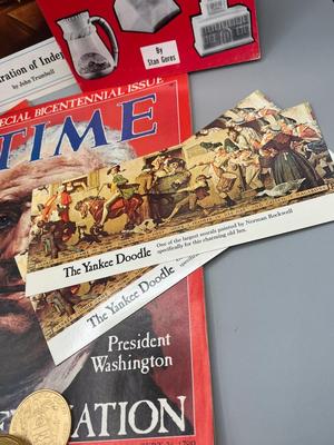 LOT 202: Centennial / Bicentennial Collectibles
