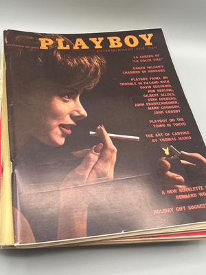 LOT 205: Vintage Playboy Magazines - 1961