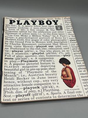 LOT 205: Vintage Playboy Magazines - 1961