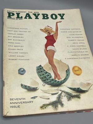 LOT 206: Vintage 1960 Playboy Magazine Issues
