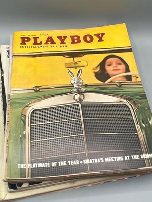 LOT 206: Vintage 1960 Playboy Magazine Issues
