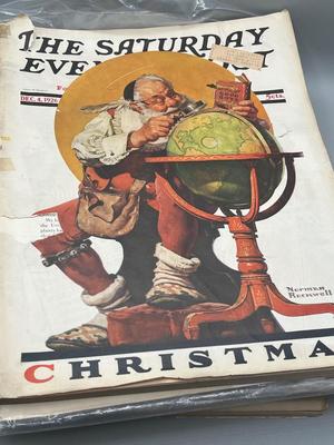 LOT 207: Vintage Satrurday Evening Post Magazine Issues