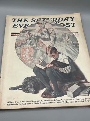 LOT 207: Vintage Satrurday Evening Post Magazine Issues