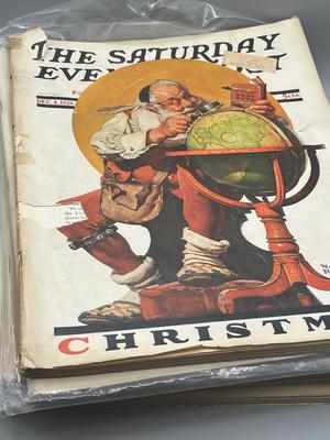 LOT 207: Vintage Satrurday Evening Post Magazine Issues