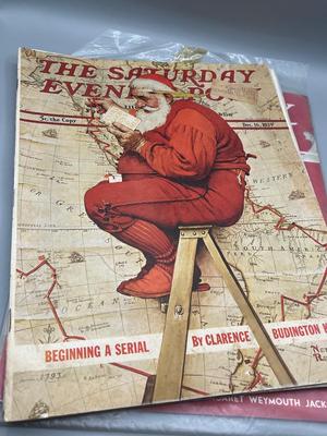 LOT 208: Vintage Copies of The Saturday Evening Post