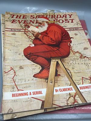 LOT 208: Vintage Copies of The Saturday Evening Post