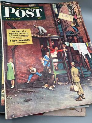 LOT 209: Vintage Saturday Evening Post Copies