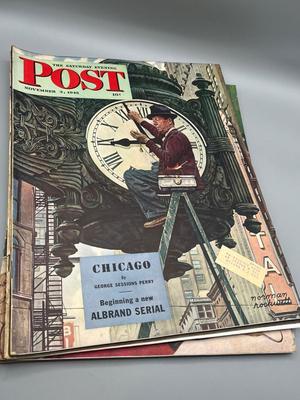LOT 209: Vintage Saturday Evening Post Copies