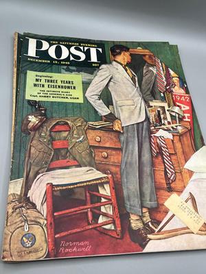 LOT 209: Vintage Saturday Evening Post Copies