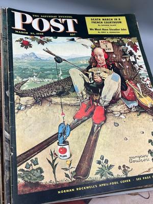 LOT 209: Vintage Saturday Evening Post Copies
