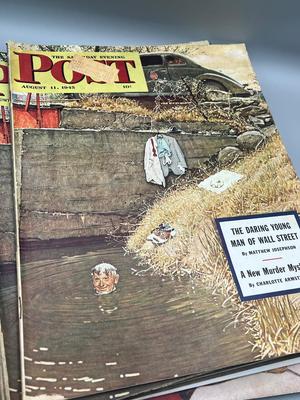 LOT 209: Vintage Saturday Evening Post Copies