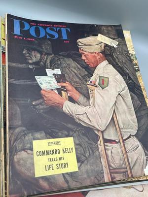 LOT 209: Vintage Saturday Evening Post Copies