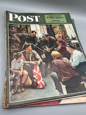 LOT 209: Vintage Saturday Evening Post Copies