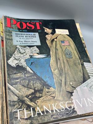 LOT 209: Vintage Saturday Evening Post Copies