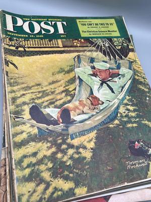 LOT 209: Vintage Saturday Evening Post Copies