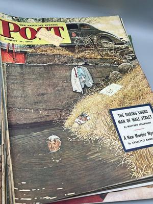 LOT 209: Vintage Saturday Evening Post Copies