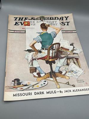 LOT 210: Saturday Evening Post Vintage Magazine Issues