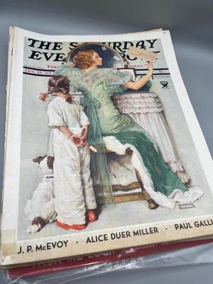 LOT 212: The Saturday Evening Post Vintage Copies