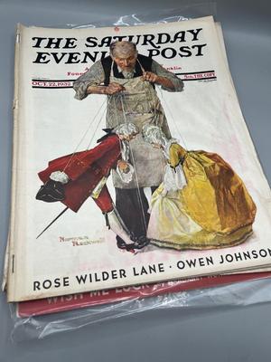 LOT 212: The Saturday Evening Post Vintage Copies
