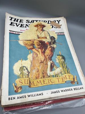 LOT 212: The Saturday Evening Post Vintage Copies