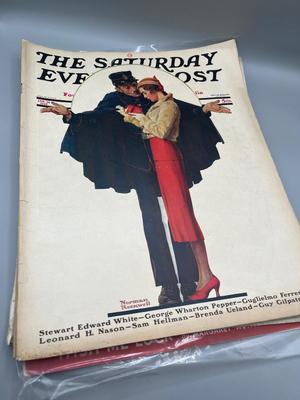 LOT 212: The Saturday Evening Post Vintage Copies
