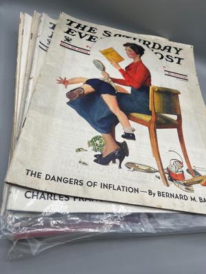 LOT 212: The Saturday Evening Post Vintage Copies