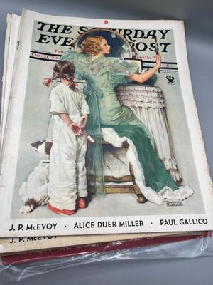 LOT 212: The Saturday Evening Post Vintage Copies