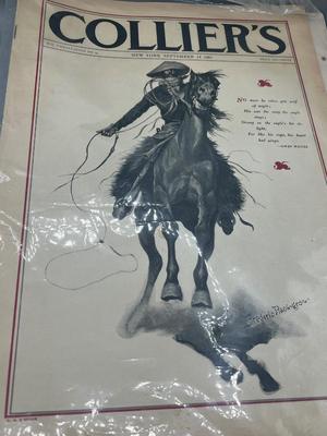 LOT 213: Big Lot of Antique Colliers Magazines