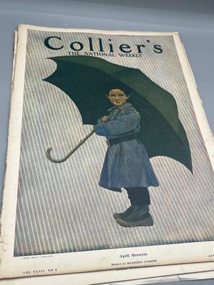 LOT 213: Big Lot of Antique Colliers Magazines