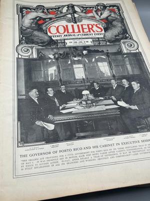 LOT 213: Big Lot of Antique Colliers Magazines