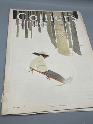 LOT 213: Big Lot of Antique Colliers Magazines