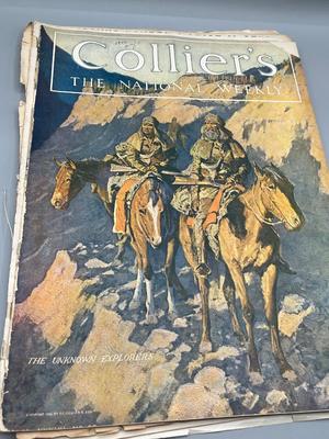 LOT 213: Big Lot of Antique Colliers Magazines