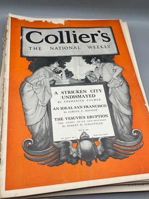 LOT 213: Big Lot of Antique Colliers Magazines