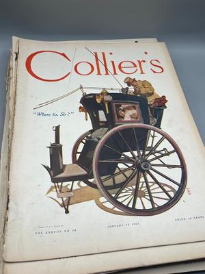 LOT 213: Big Lot of Antique Colliers Magazines