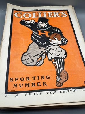 LOT 213: Big Lot of Antique Colliers Magazines