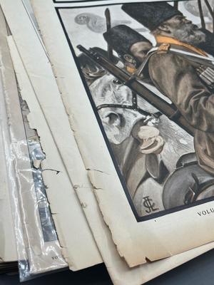 LOT 213: Big Lot of Antique Colliers Magazines