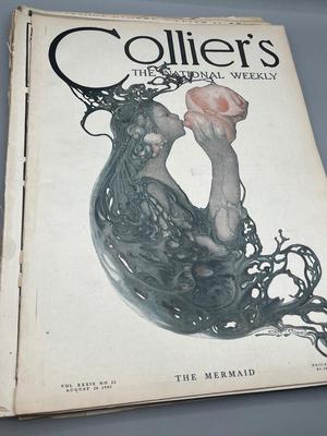 LOT 213: Big Lot of Antique Colliers Magazines
