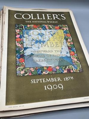 LOT 213: Big Lot of Antique Colliers Magazines