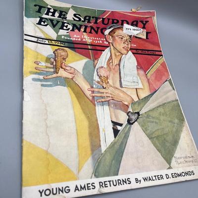 LOT 218: Vintage Saturday Evening Posts