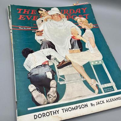 LOT 218: Vintage Saturday Evening Posts