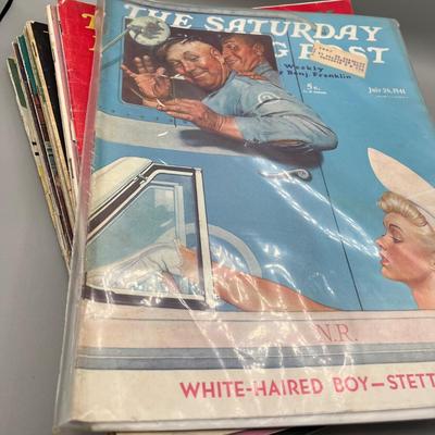 LOT 218: Vintage Saturday Evening Posts