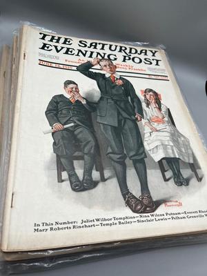 LOT 220: Antique / Vintage Saturday Evening Posts