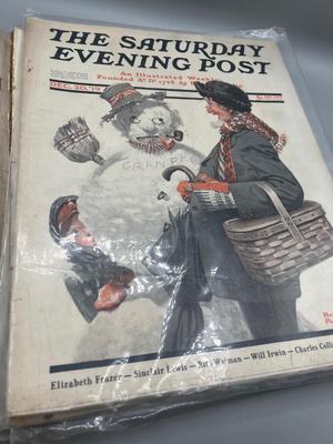 LOT 220: Antique / Vintage Saturday Evening Posts