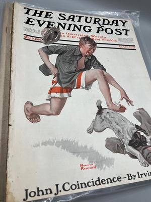 LOT 220: Antique / Vintage Saturday Evening Posts